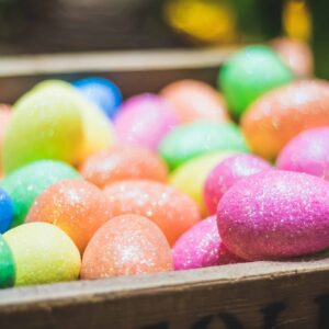 Sparkly Easter Eggs